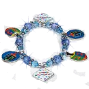 Hanukkah Charm bracelet.