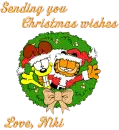 Sending you Christmas wishes