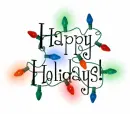 Happy Holidays Lights
