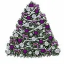 Purple Christmas Tree