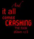 And it all comes...