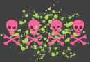 Pink skulls <33
