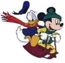 mickey & donald christmas