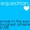 equestrians.