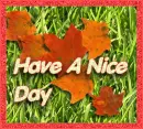 have a nice day