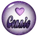 Connie purple marble