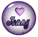 Jenny purple marble