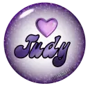 Judy purple marble