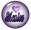 Monica purple marble