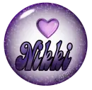 Nikki purple marble