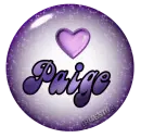 Paige purple marble