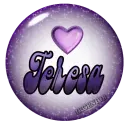 Teresa purple marble