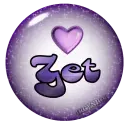 Zet purple marble