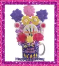 Happy Birthday candy bouquet