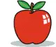 worm in apple