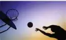 shooting hoops