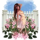 Beauty Among Roses - Faye