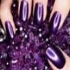 purple nails