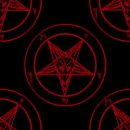 Satanic Pentacle Tile