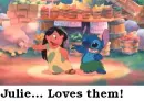 julie.. loves them