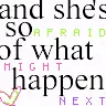 afraid
