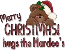 Merry Christmas- hugs the Hardee's