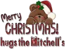 Merry Christmas- hugs The Mitchell's
