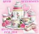 TEA POT AND CUPS
