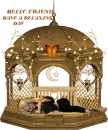 GIRL LAYING ON GAZEBO