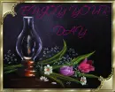 Lantern & Flowers Greeting