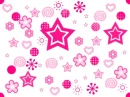 pink stars