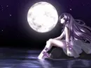 Girl looking at the sky