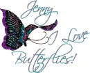 Jenny-I love butterflies