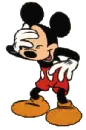 mickey laughing
