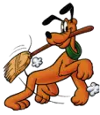 pluto sweeping