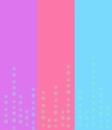 Colorful stripes with dots