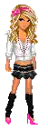 One girl