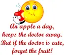 Apple a day....