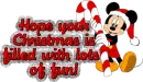 mickey merry christmas