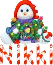 Nikki - snowman