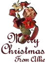 Merry Christmas stocking from Allie sparkel