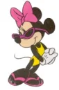 minnie in a swim suite