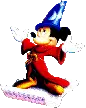 mickey on a rug