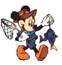 mickey fishing