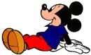 mickey just sitting