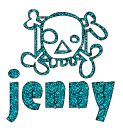 groovy skull and crossbones (jenny)