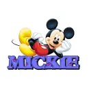mickey with name mickie