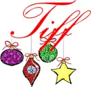 Tiff-Christmas ornaments