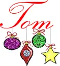 Tom-Christmas ornaments