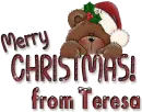 Merry Christmas- from Teresa